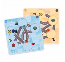 Djeco loginis žaidimas "Traffic logic"