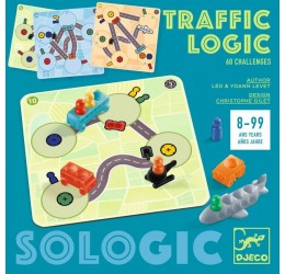 Djeco loginis žaidimas "Traffic logic"