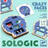 Djeco loginis žaidimas "Crazy faces"