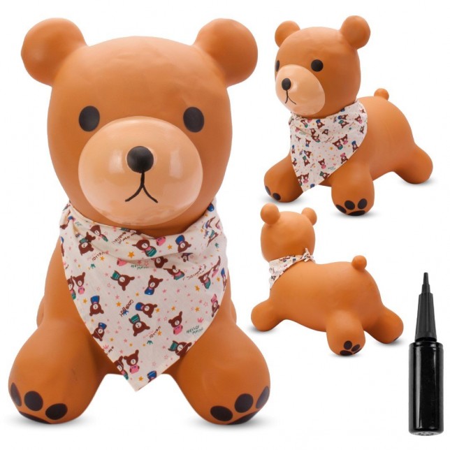 Guminis šokliukas TEDDY 52 cm