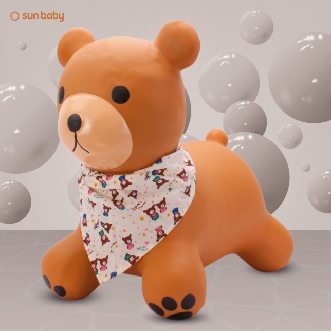 Guminis šokliukas TEDDY 52 cm