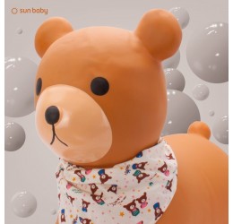 Guminis šokliukas TEDDY 52 cm