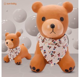 Guminis šokliukas TEDDY 52 cm