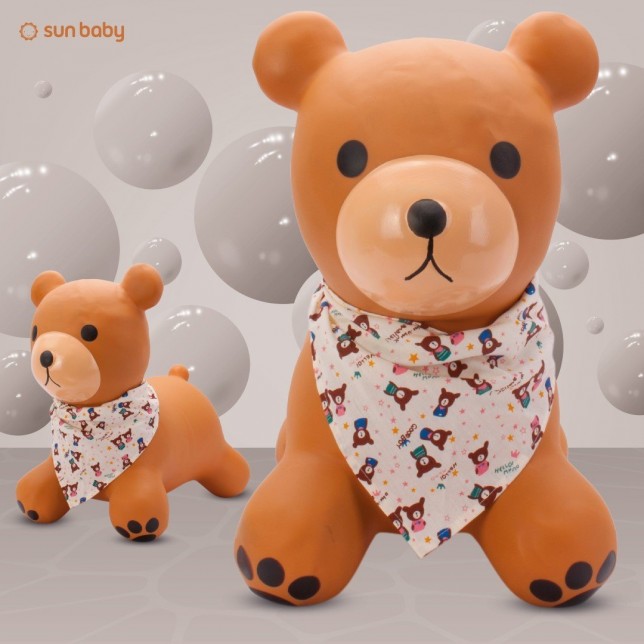 Guminis šokliukas TEDDY 52 cm