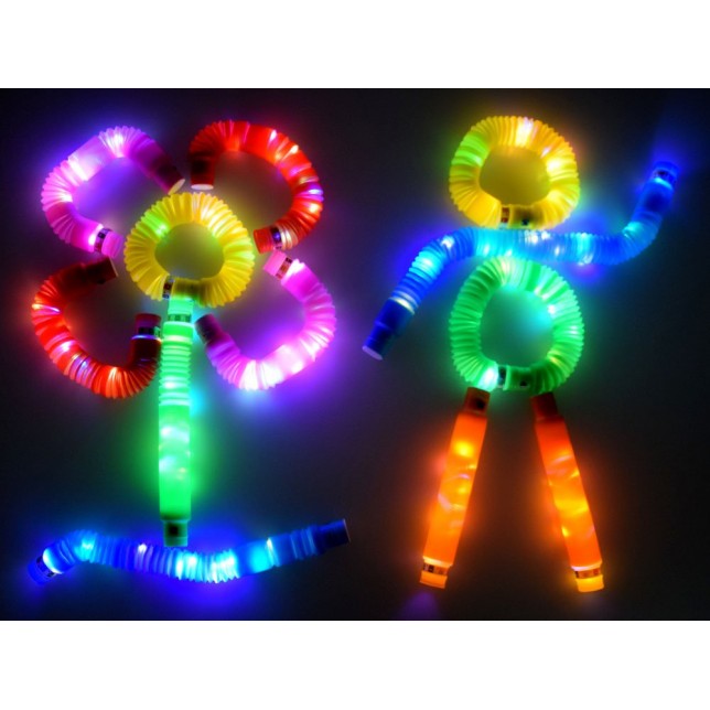 LED šviečiantys vamzdeliai ''Pop Tubes''