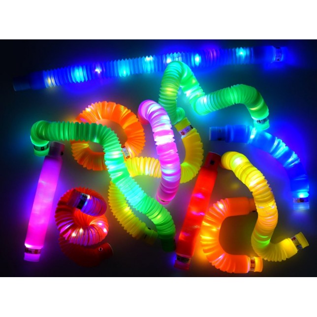 LED šviečiantys vamzdeliai ''Pop Tubes''