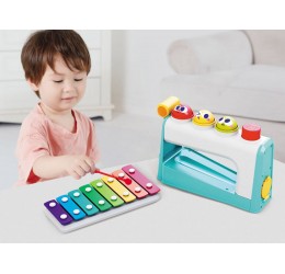Muzikinis žaislas ir edukaciniai kamuoliukai