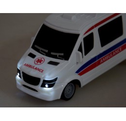 RC greitosios pagalbos automobilis