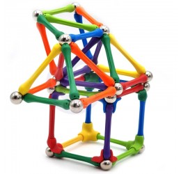 Magnetinis konstruktorius - Magnastix / 180 vnt