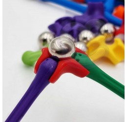 Magnetinis konstruktorius - Magnastix / 180 vnt