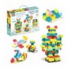 Minkštų kaladėlių rinkinys - Soft blocks 138 vnt