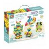 Minkštų kaladėlių rinkinys - Soft blocks 138 vnt