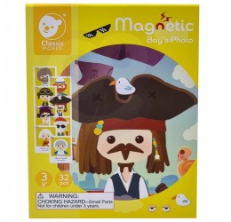 CLASSIC WORLD magnetinė dėlionė ''Berniuko įvaizdis''