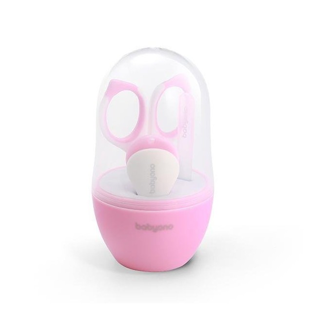 Rožinis BabyOno manikiūro rinkinys
