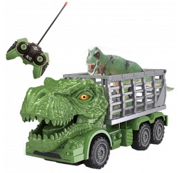RC automobilis + figūrėlė ''Dinozauras''