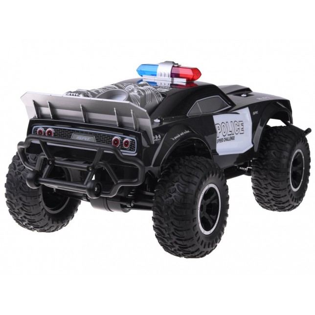 Didelis RC policijos Monster visureigis
