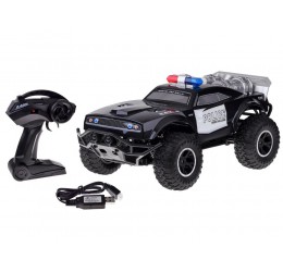 Didelis RC policijos Monster visureigis