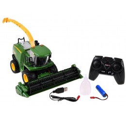 RC žalias kombainas