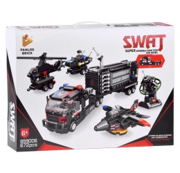 Konstruktorius - police SWAT / 672 vnt.