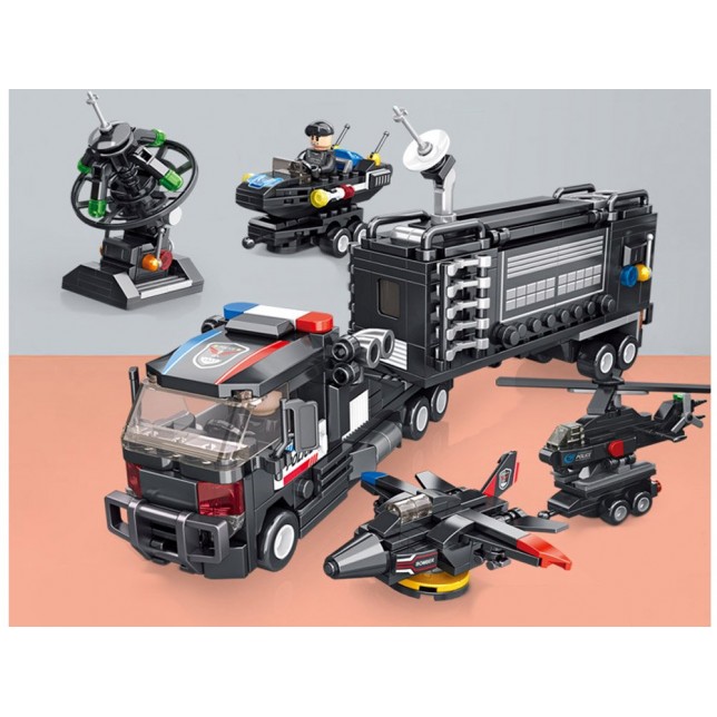Konstruktorius - police SWAT / 672 vnt.