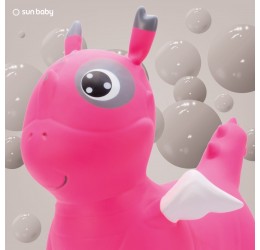 Šokliukas ''Rožinis dinozauras"