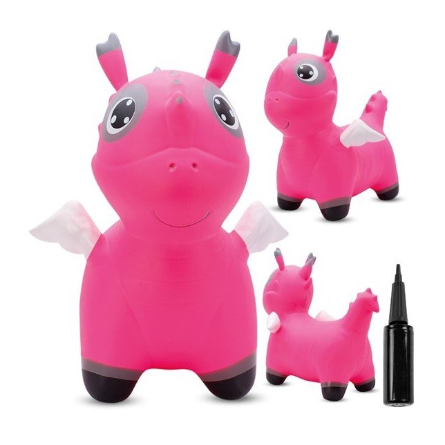 Šokliukas ''Rožinis dinozauras"