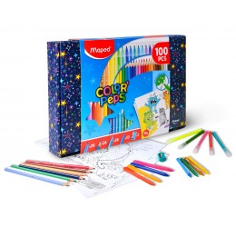 Maped Spalvinimo rinkinys Color’Peps 100vnt.