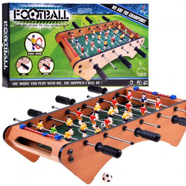 Mini medinis stalo futbolas