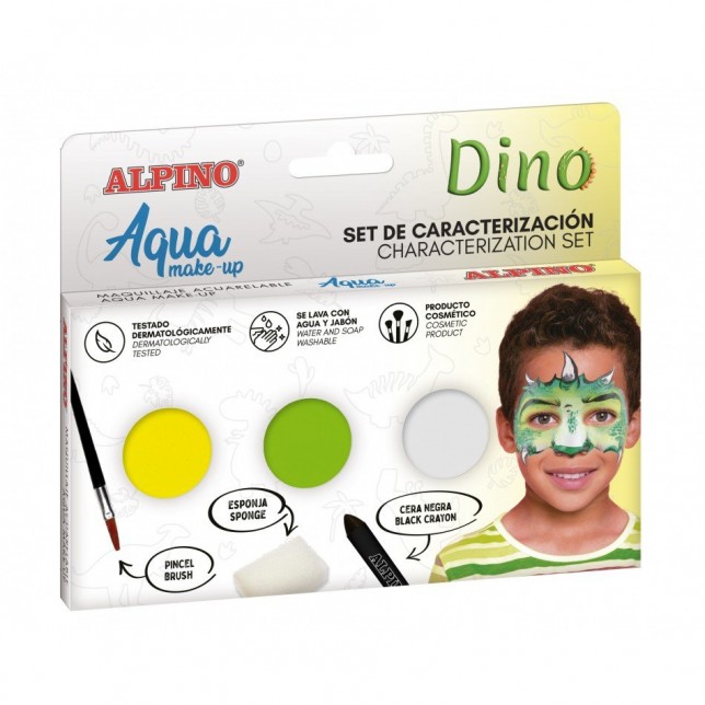 Veido dažų rinkinys ''Dino''