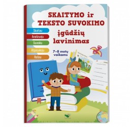 Teksto suvokimo knygelė 7-8m.
