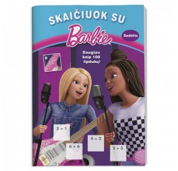 Sudėties knygelė ''Barbie'' + lipdukai