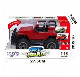 WOOPIE raudonas visureigis ''Offroad''