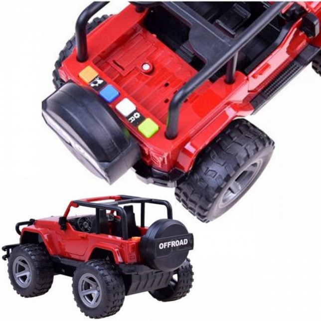 WOOPIE raudonas visureigis ''Offroad''