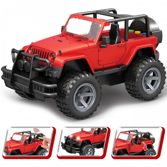 WOOPIE raudonas visureigis ''Offroad''