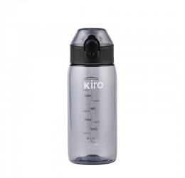 Kiro gertuvė be šiaudelio - pilka, 450 ml