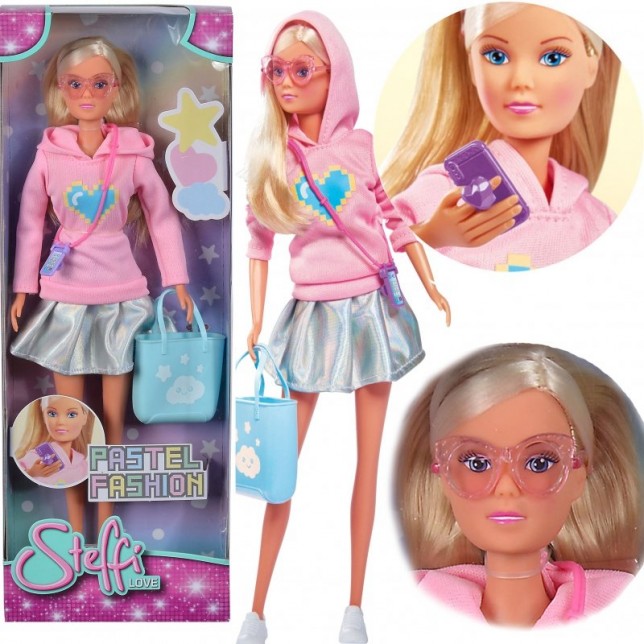 Lėlė Steffi "Pastelinė mada"
