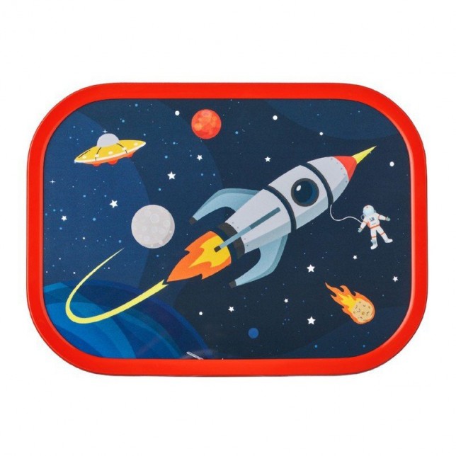 Pietų dėžutė su skyreliais "Kosmosas"