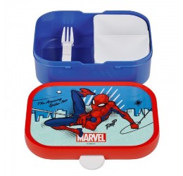 Pietų dėžutė su skyreliais "Spiderman"