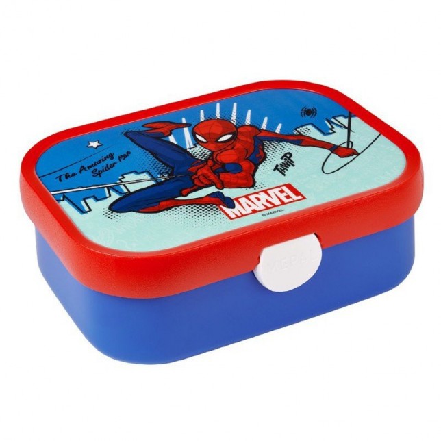 Pietų dėžutė su skyreliais "Spiderman"