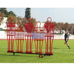 Futbolo treniruočių kliūtis - "Žmonės manekenai" / 2,64m