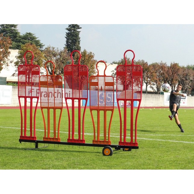 Futbolo treniruočių kliūtis - "Žmonės manekenai" / 2,64m