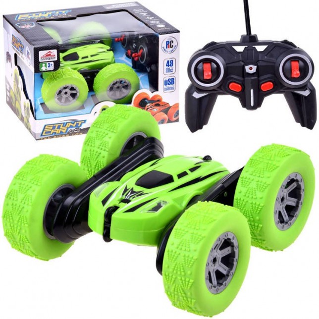 RC automobilis ''Stunt Car'', žalias