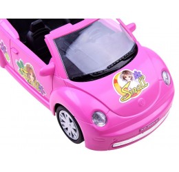 RC rožinis automobilis ''Beetle''