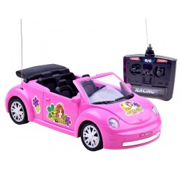 RC rožinis automobilis ''Beetle''