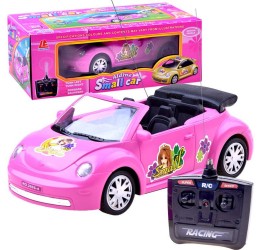 RC rožinis automobilis ''Beetle''