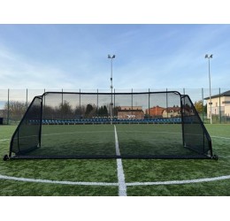 Laisvai pastatomi futbolo vartai su ratukais - Giza