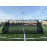 Laisvai pastatomi futbolo vartai su ratukais - Giza