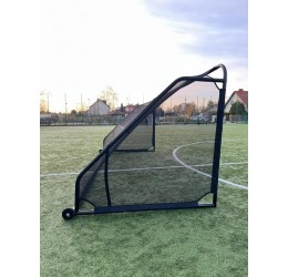 Laisvai pastatomi futbolo vartai su ratukais - Giza