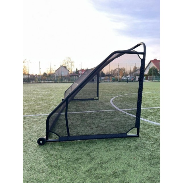 Laisvai pastatomi futbolo vartai su ratukais - Giza