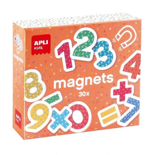 Mediniai magnetukai ''Skaičiai''